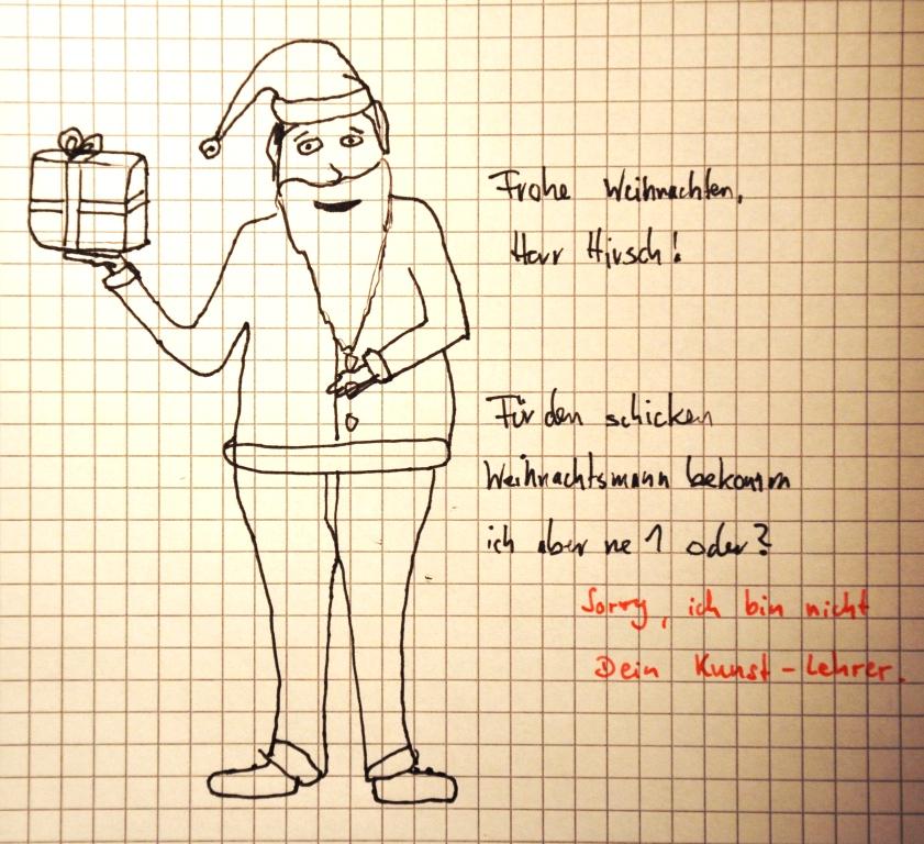 Weihnachtsmann; Schulaufgabe Chemie, Kl. 10