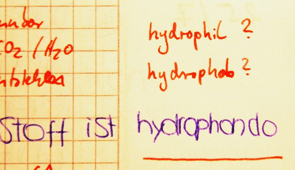 hydrophondo; Schulaufgabe Chemie, Kl. 10