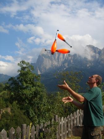 Sept. 2008, vor dem Schlern in den Dolomiten 2