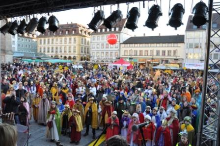 &uuml;ber 2100 Sternsinger